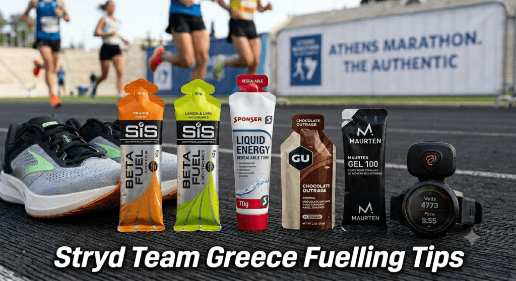 Δρομέας χρησιμοποιεί ενεργειακό gel SiS Beta Fuel για βελτιστοποίηση απόδοσης στον Μαραθώνιο